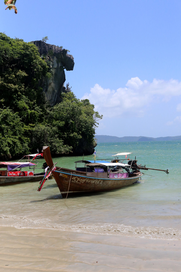 Rayavadee Krabi Thailand luxury hotel and villa Emma Hoareau boat